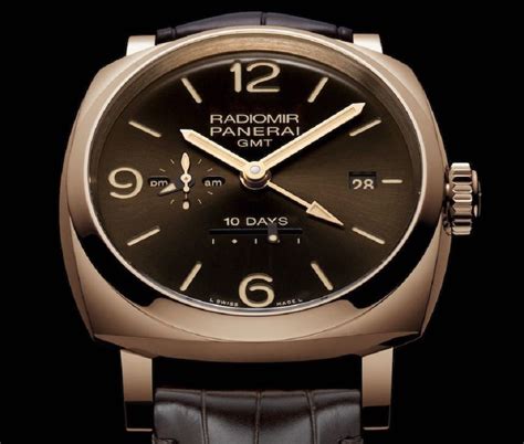 panerai radiomir 10 days gmt|radiomir panerai watch price.